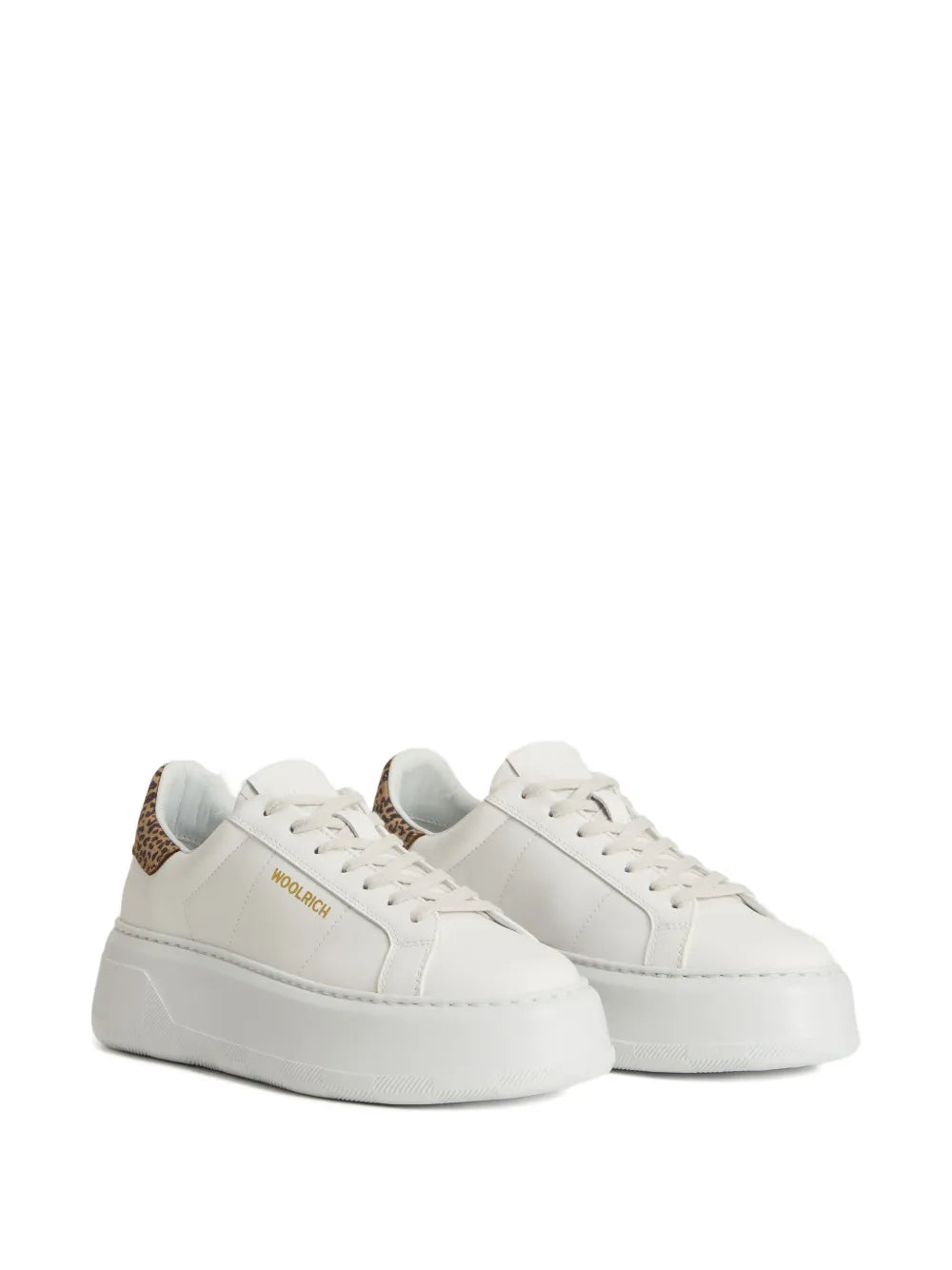 Woolrich Platform Leopard-Print Detail
