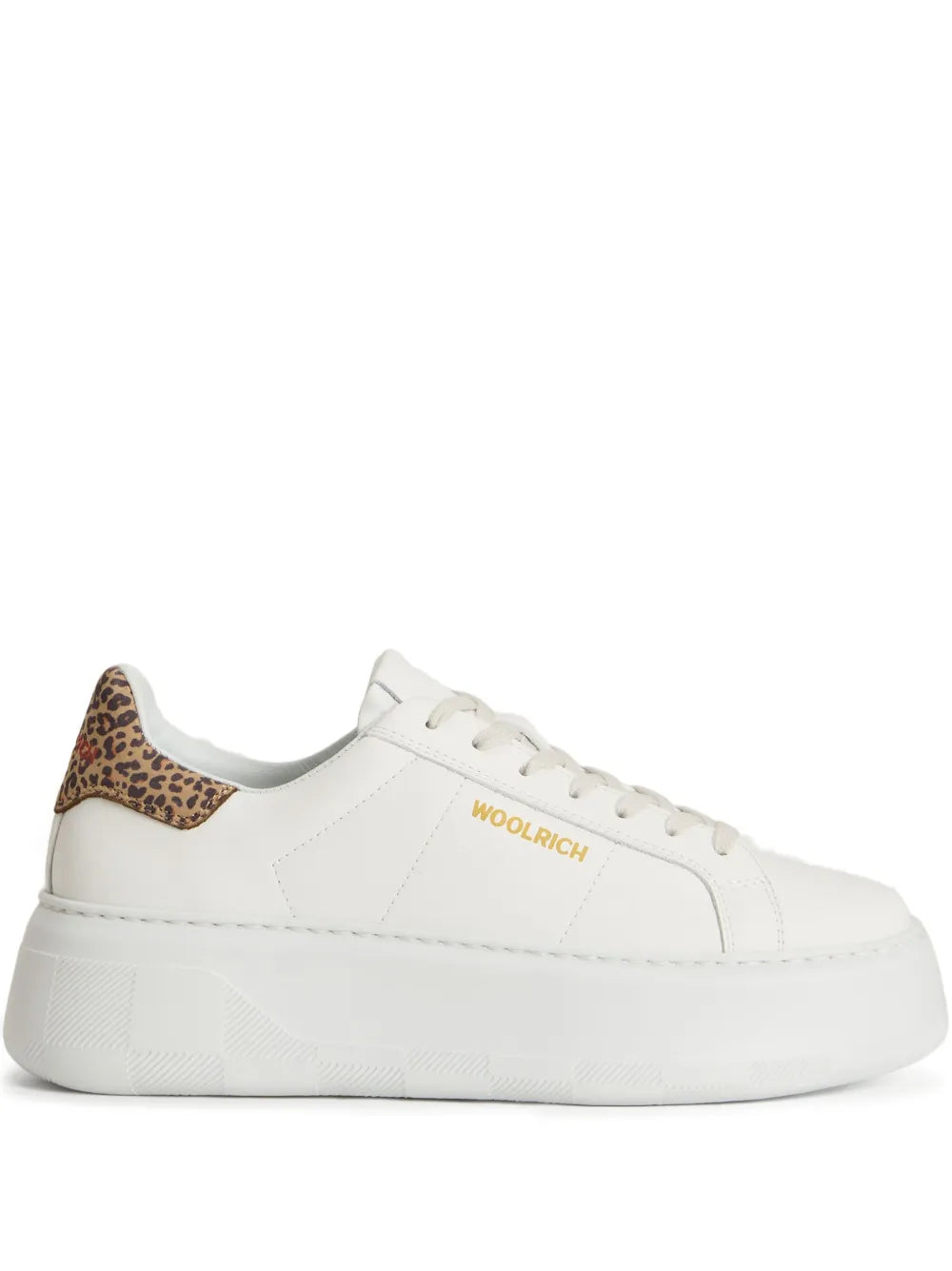 Woolrich Platform Leopard-Print Detail
