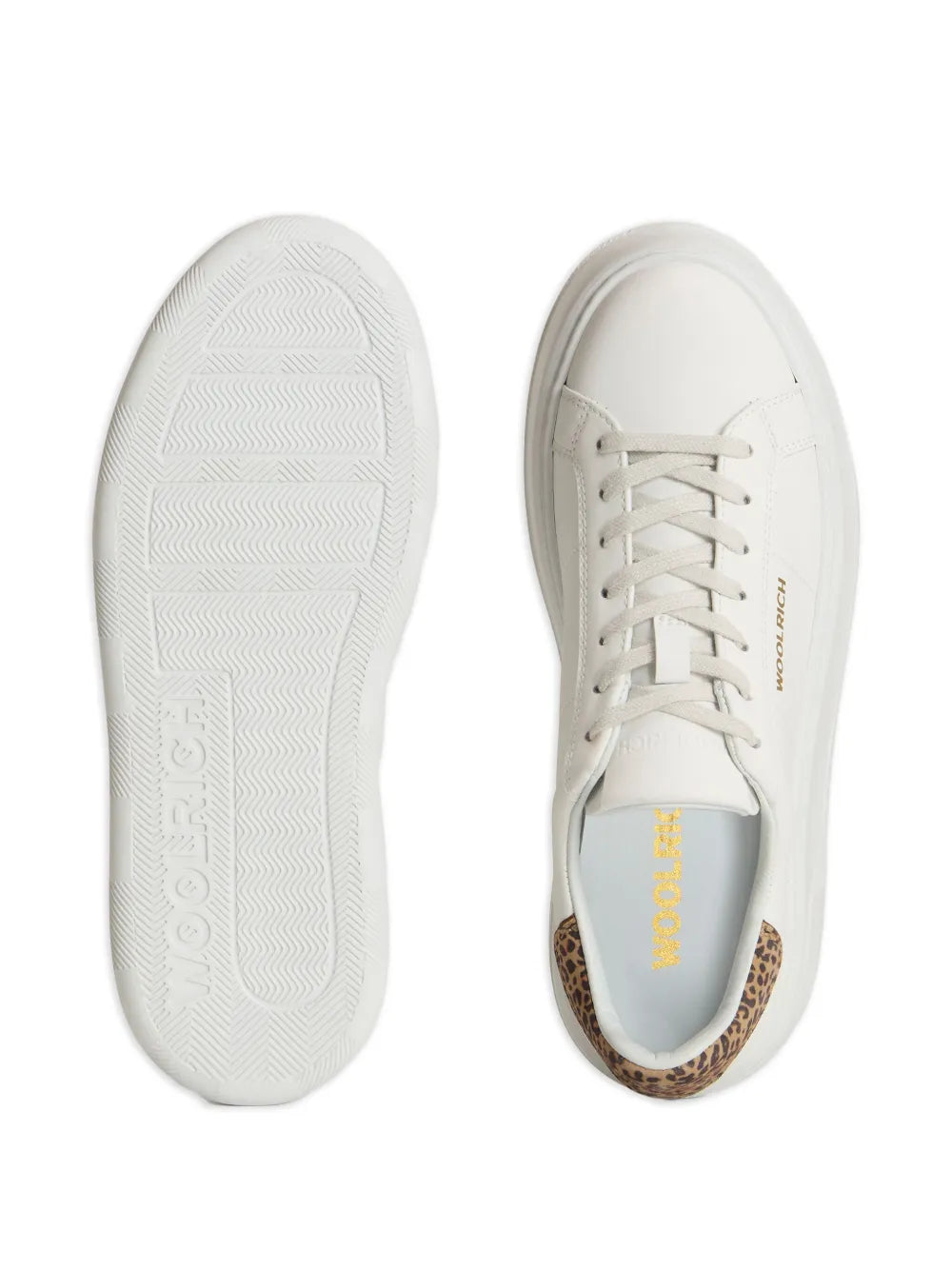 Woolrich Platform Leopard-Print Detail