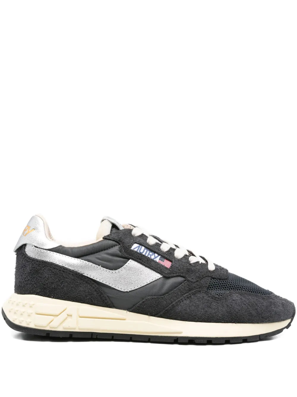Autry Panelled Suede Sneakers