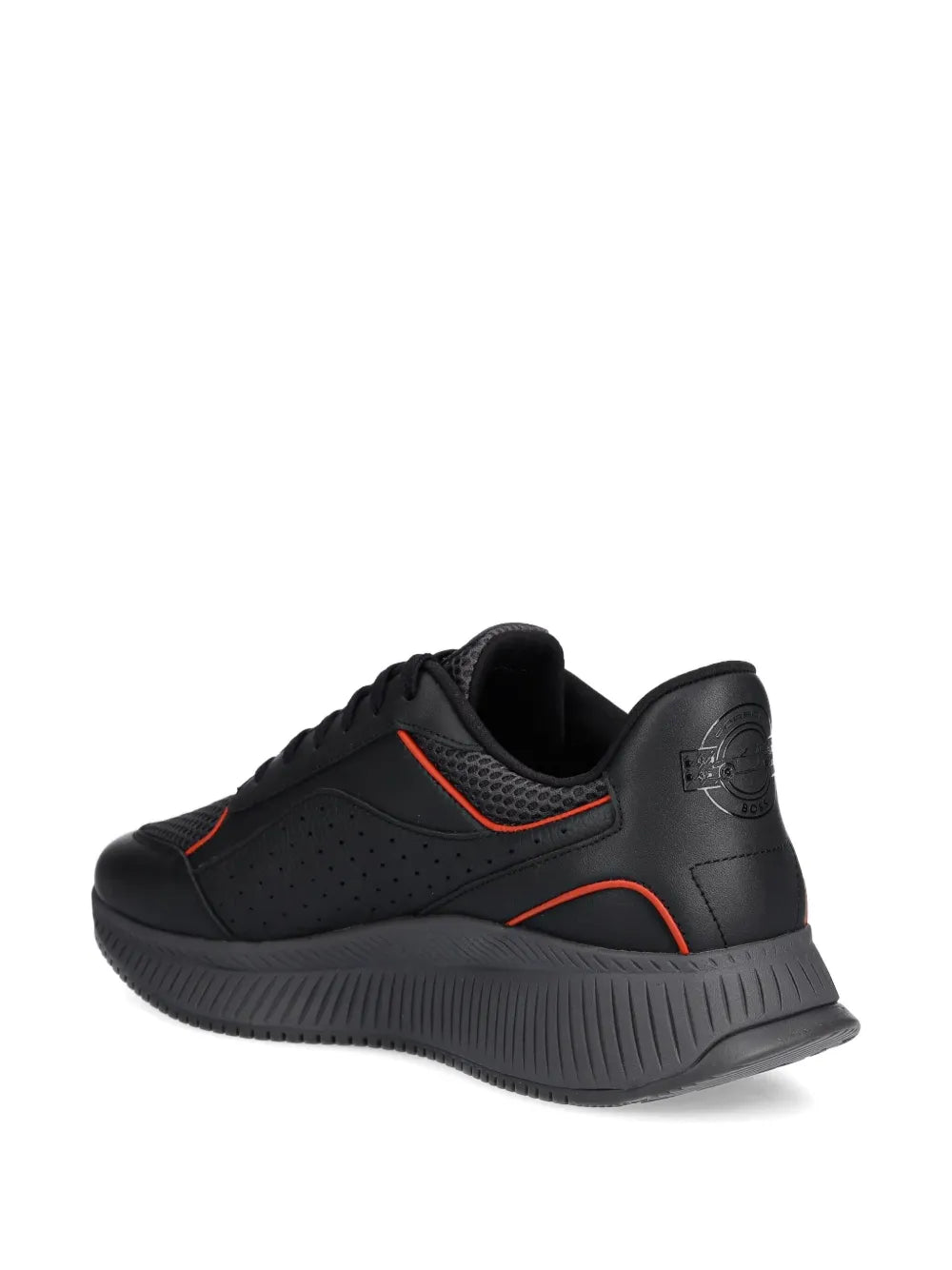 Boss X Porsche Ttnm Evo Perforated Leather Sneakers