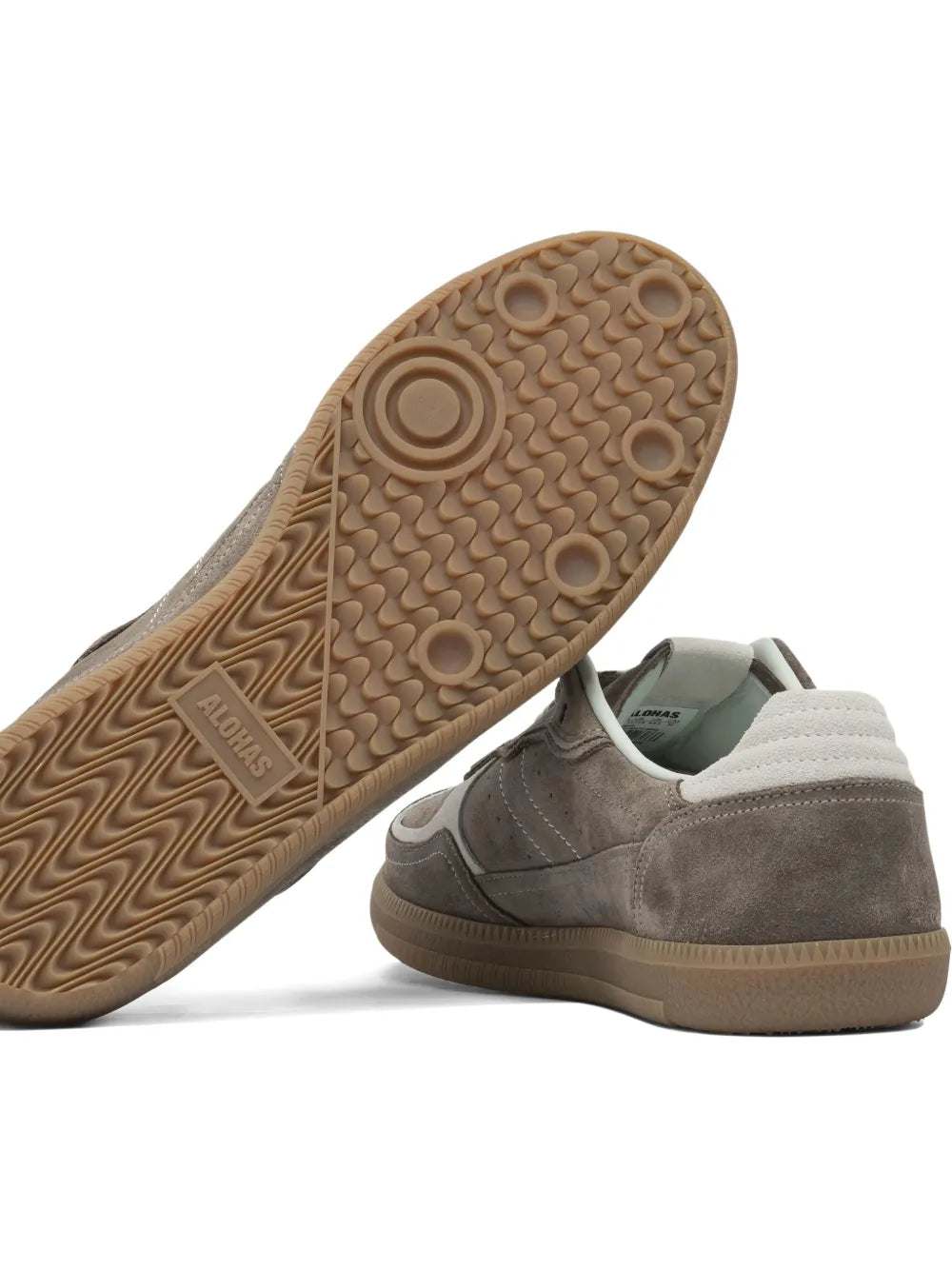 Alohas Tb.490 Suede-Leather Panel Sneakers