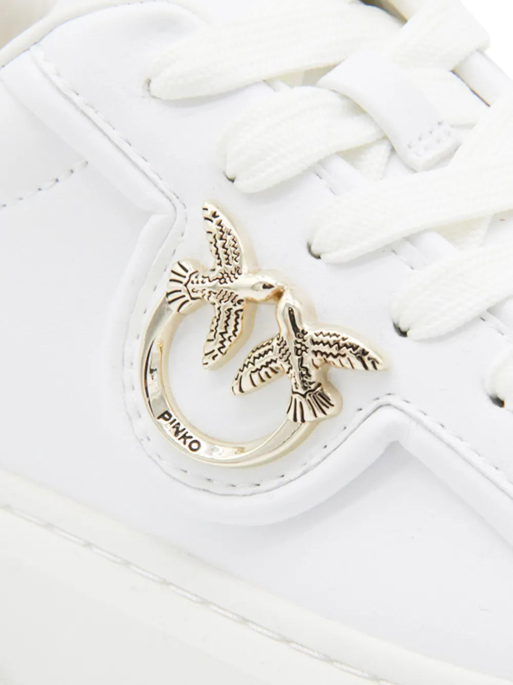 PINKO Metallic-Detail Bird-Embellishment