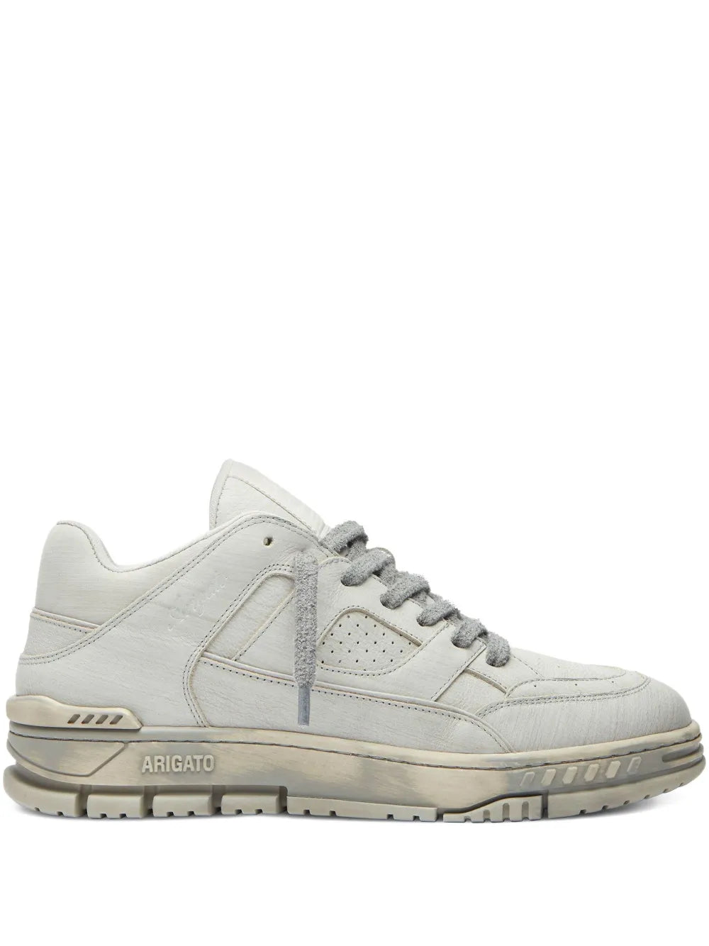 Axel Arigato Area Lo Perforated Leather Sneakers