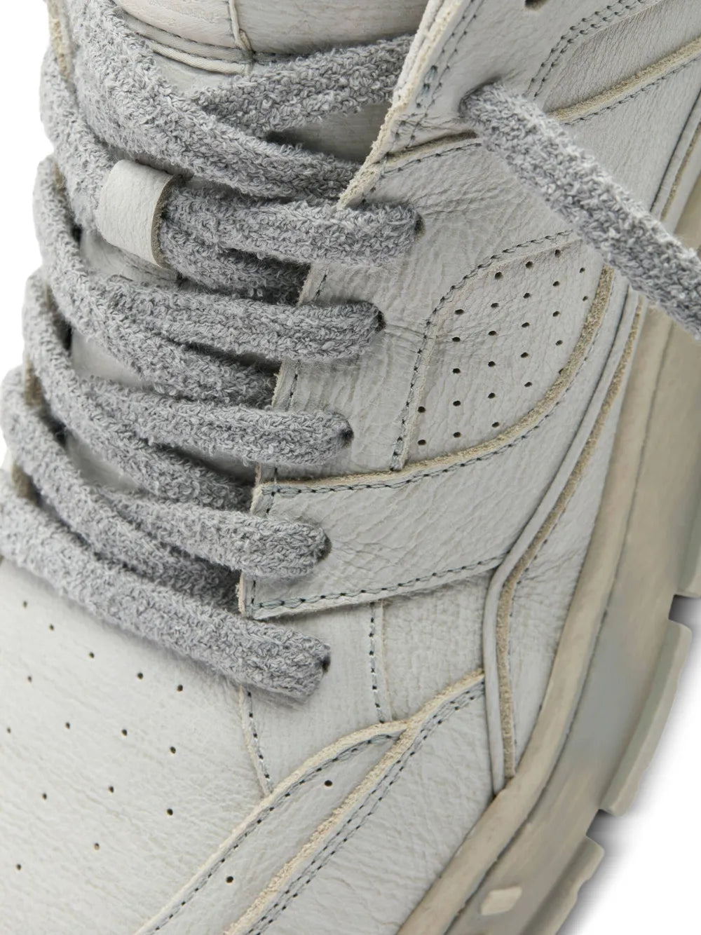 Axel Arigato Area Lo Perforated Leather Sneakers