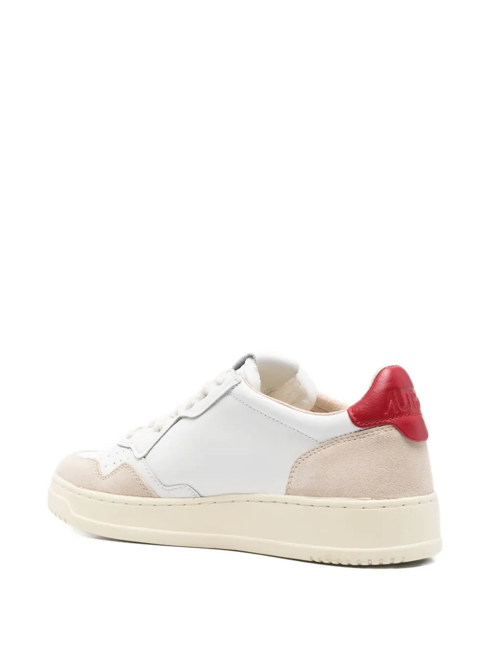 Autry Medalist Leather Suede Sneakers