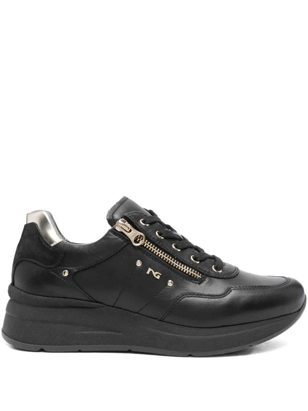 NERO GIARDINI Zip-Detail Lace-Up