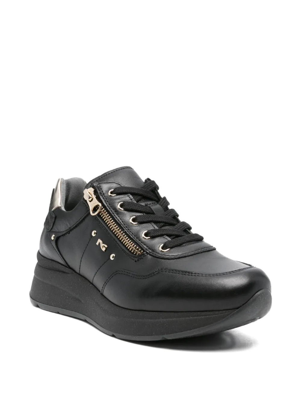 NERO GIARDINI Zip-Detail Lace-Up