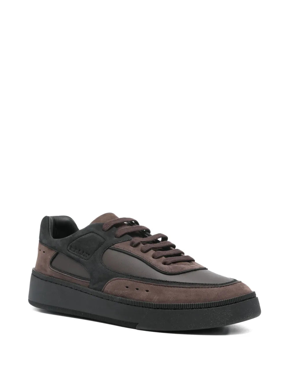 Bally Leather Panelled Sneakers