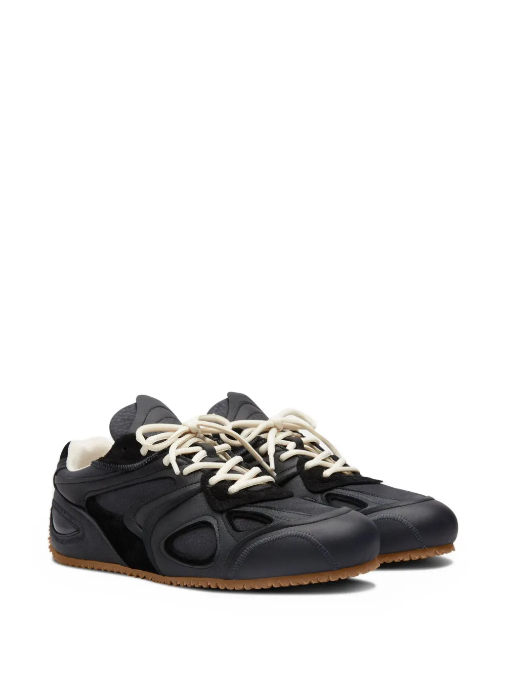 Axel Arigato Leather Panelled Lace-Up Sneakers