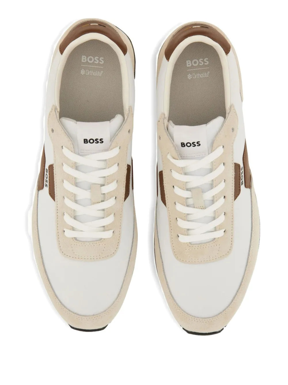 Boss Panelled Sneakers