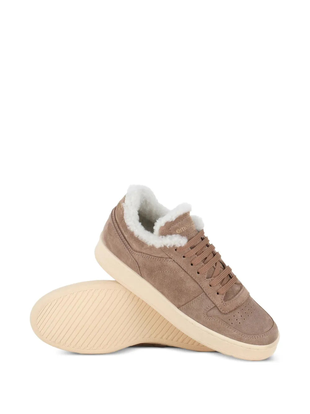Officine Creative Suede Fur-Lined