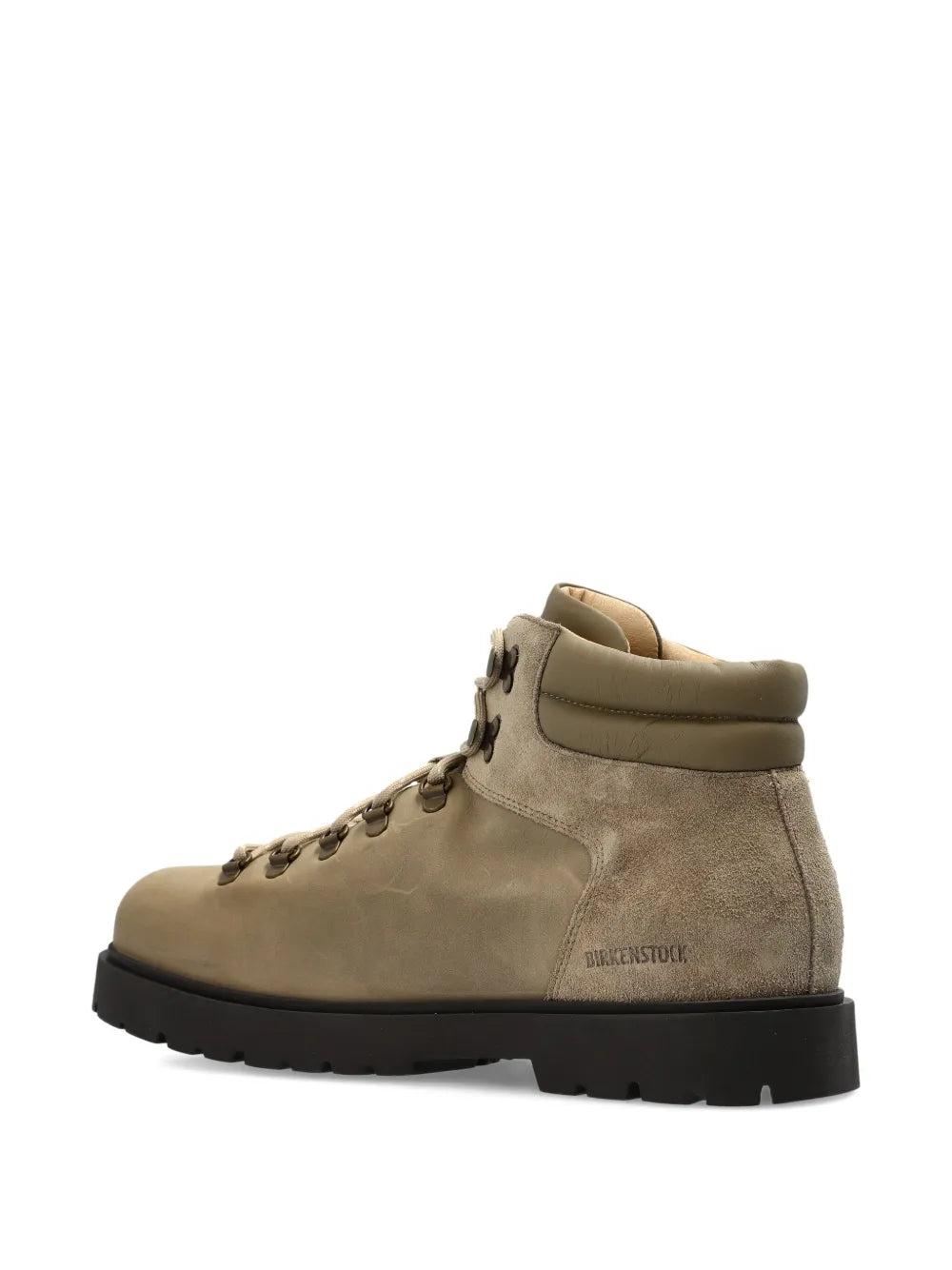 Birkenstock Lace-Up Padded Collar Boots