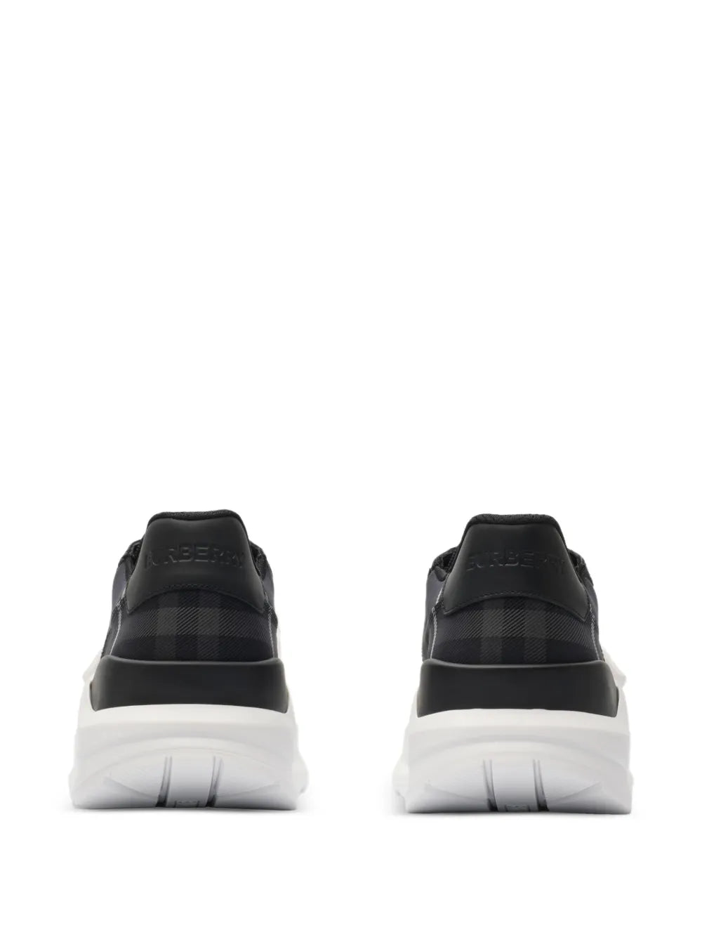 Burberry Checked Low-Top Sneakers