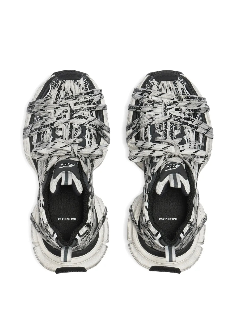 Balenciaga Extreme Logo-Detailing Low-Top Sneakers