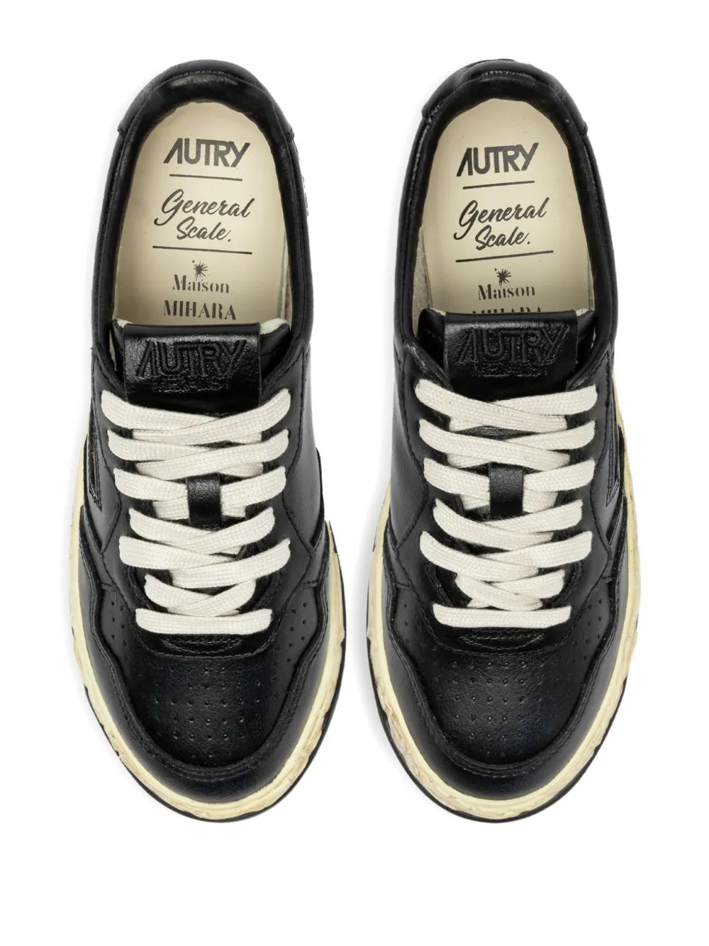 Autry X Maison Mihara Yasuhiro Leather Sneakers