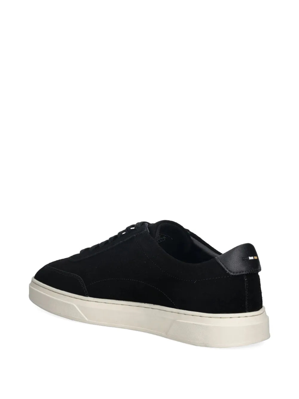 Boss Suede Panelled Sneakers