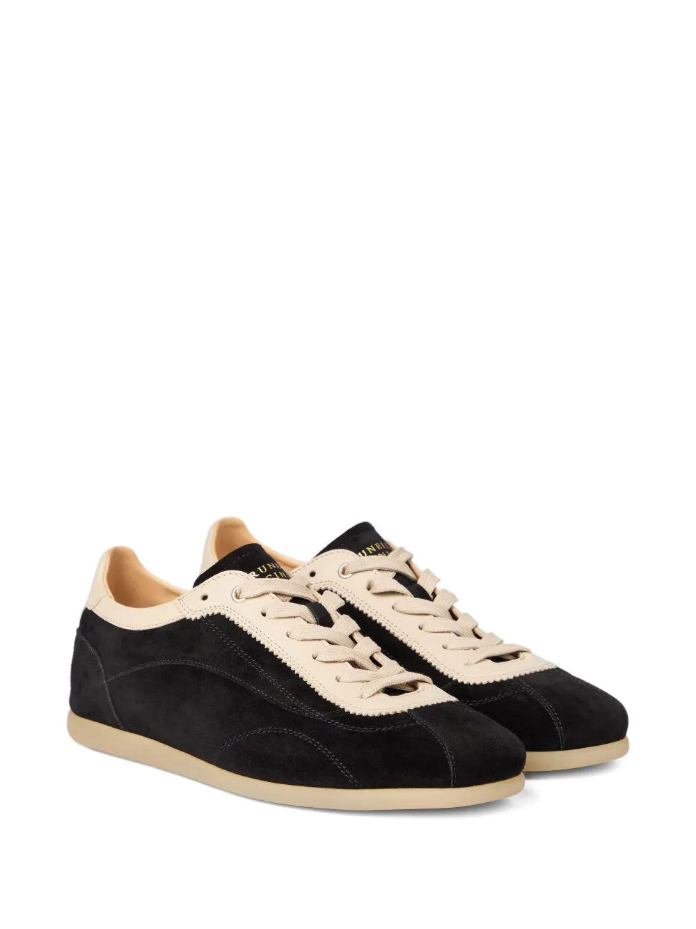 Brunello Cucinelli Suede Panelled Sneakers