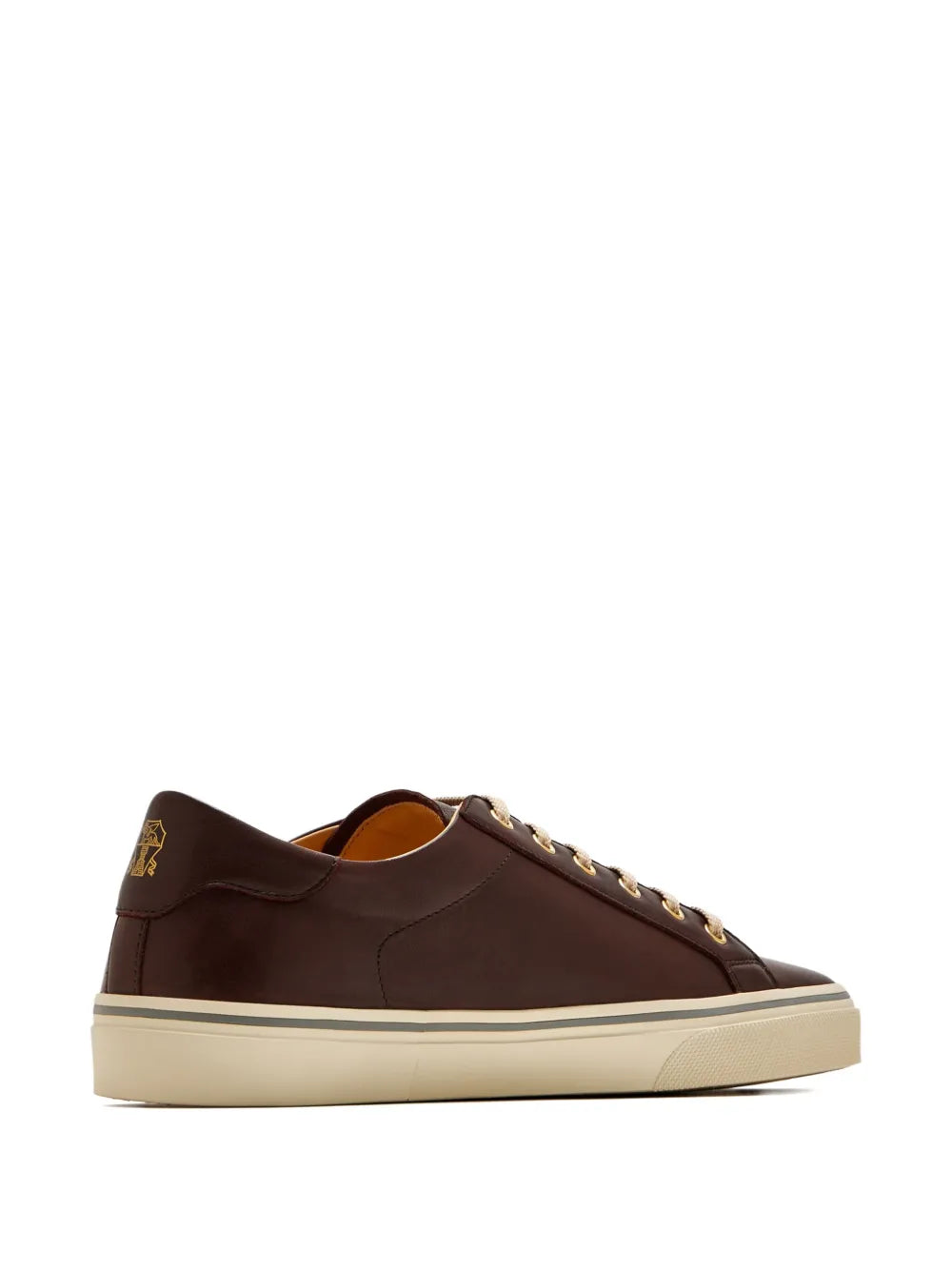 Brunello Cucinelli Lace-Up Leather Sneakers
