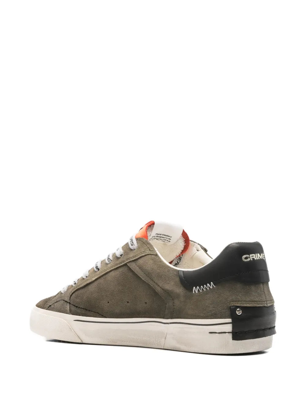 Crime London Leather Sneakers