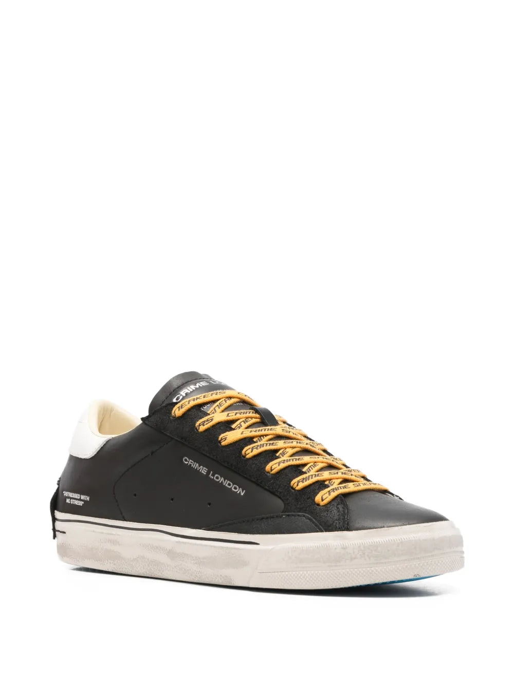 Crime London Leather Sneakers