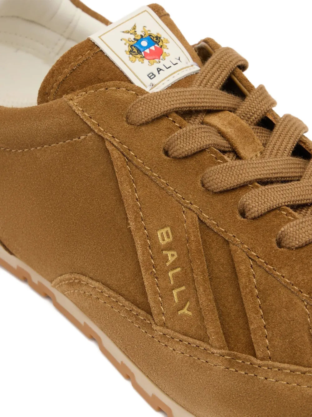 Bally Quarry Lace-Up Panelled Sneakers