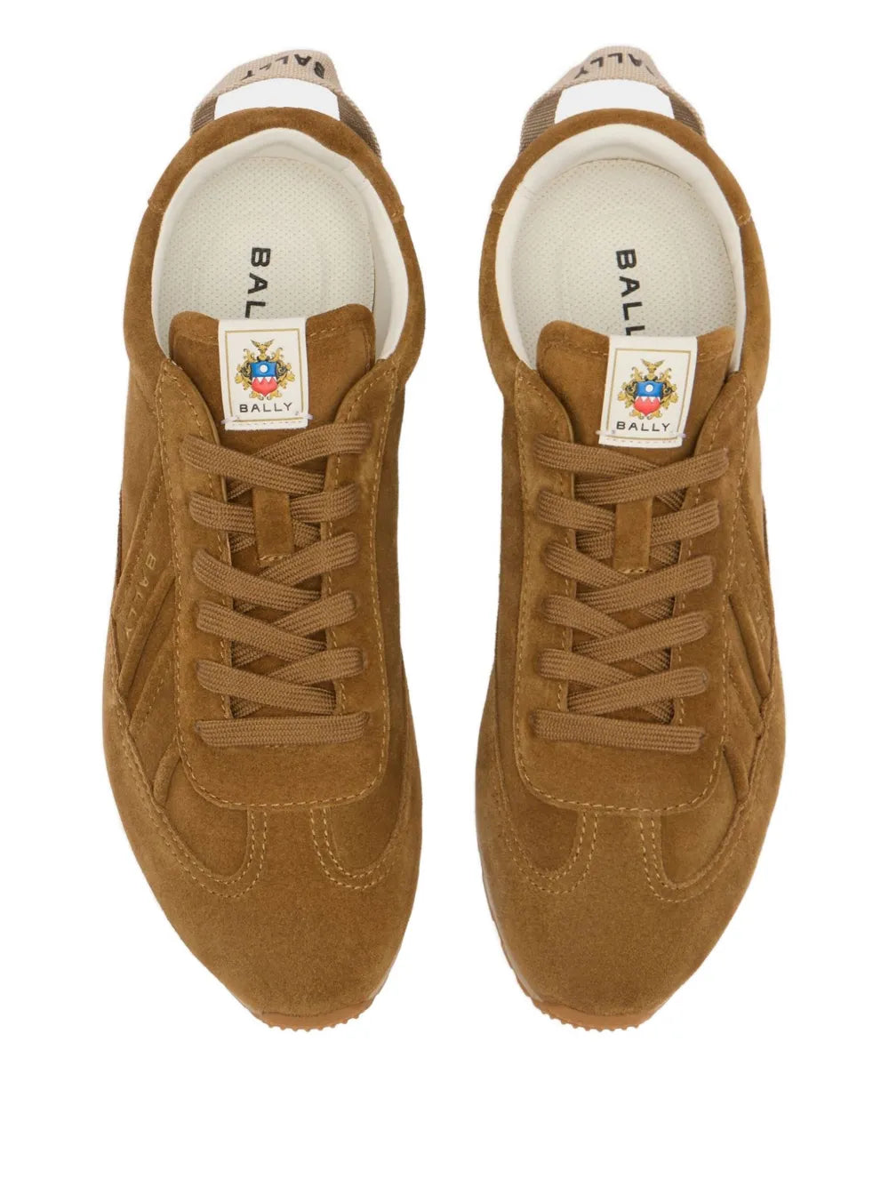Bally Quarry Lace-Up Panelled Sneakers