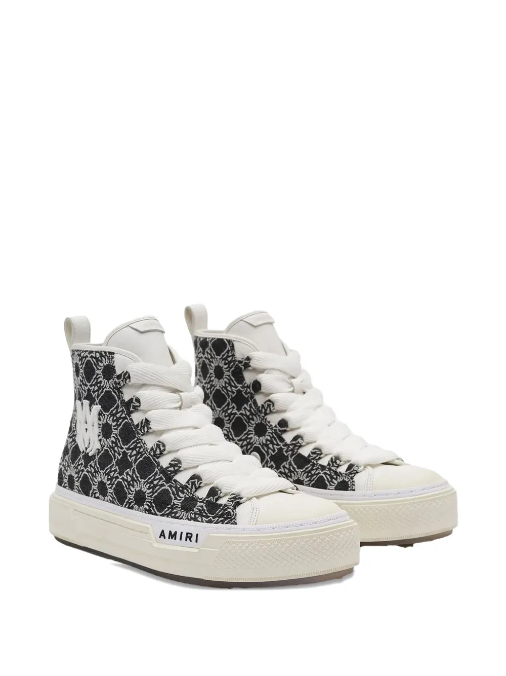Amiri Monogram High-Top Sneakers