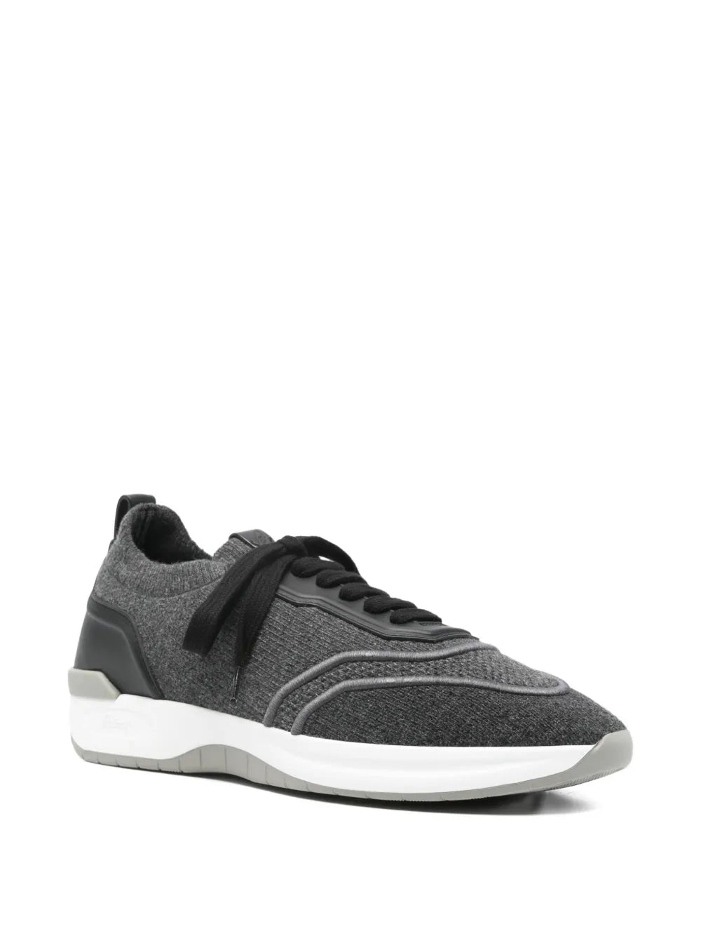 Brioni Panelled Lace-Up Sneakers