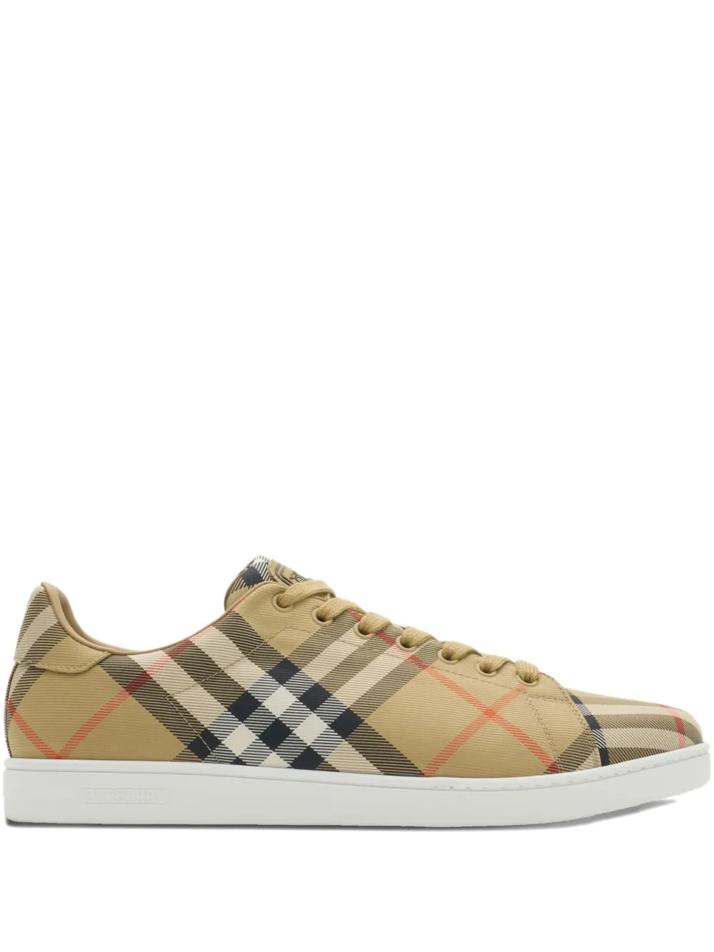 Burberry Check-Pattern Sneakers