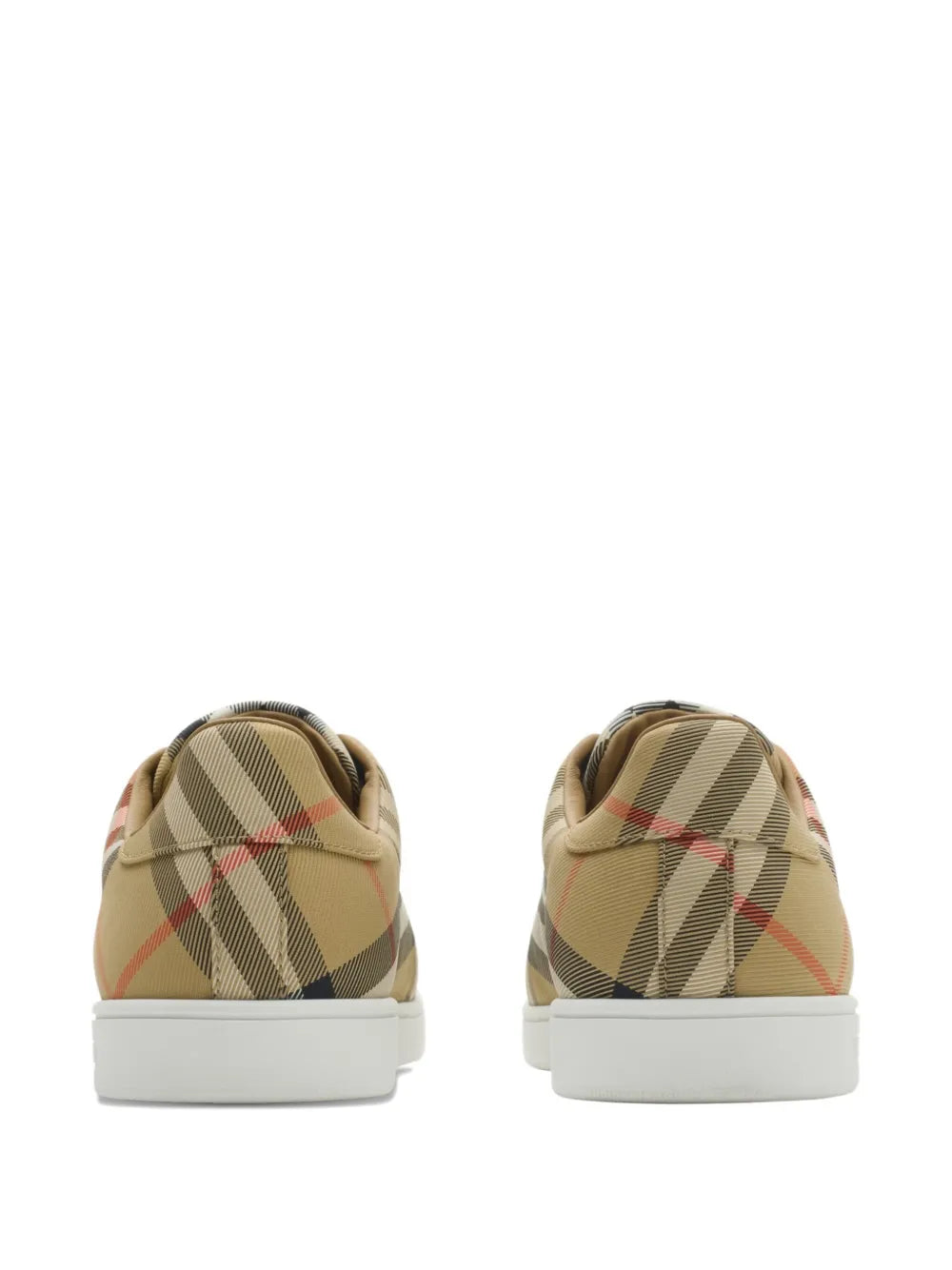 Burberry Check-Pattern Sneakers