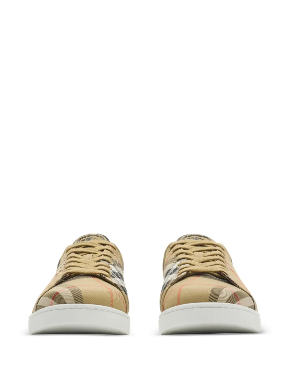 Burberry Check-Pattern Sneakers