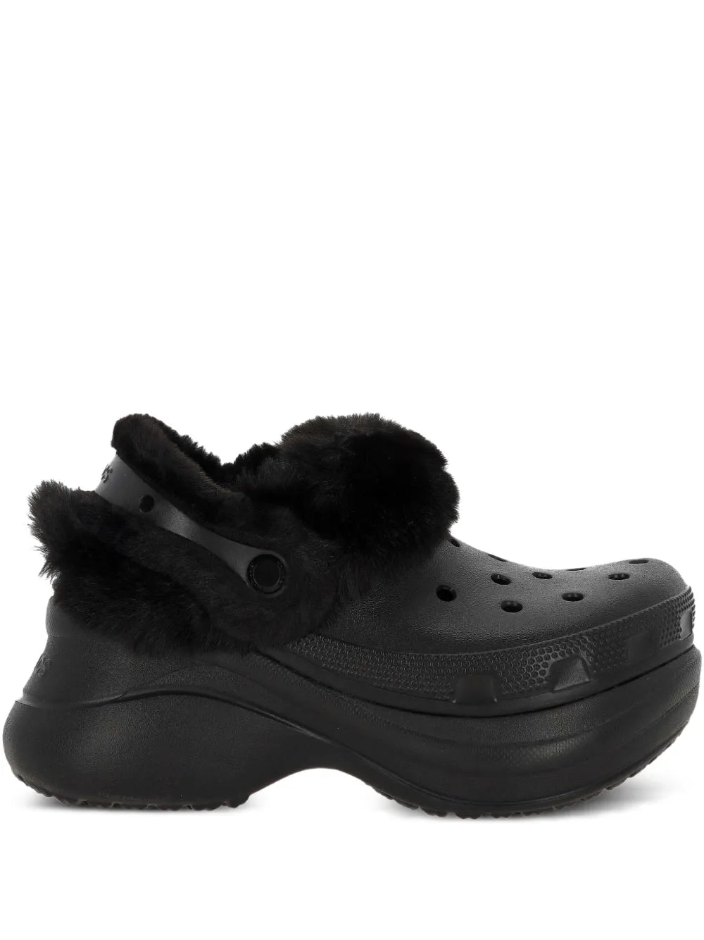 Crocs Bae Textured Lined Platform Slip-On