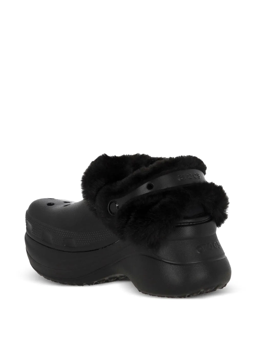 Crocs Bae Textured Lined Platform Slip-On