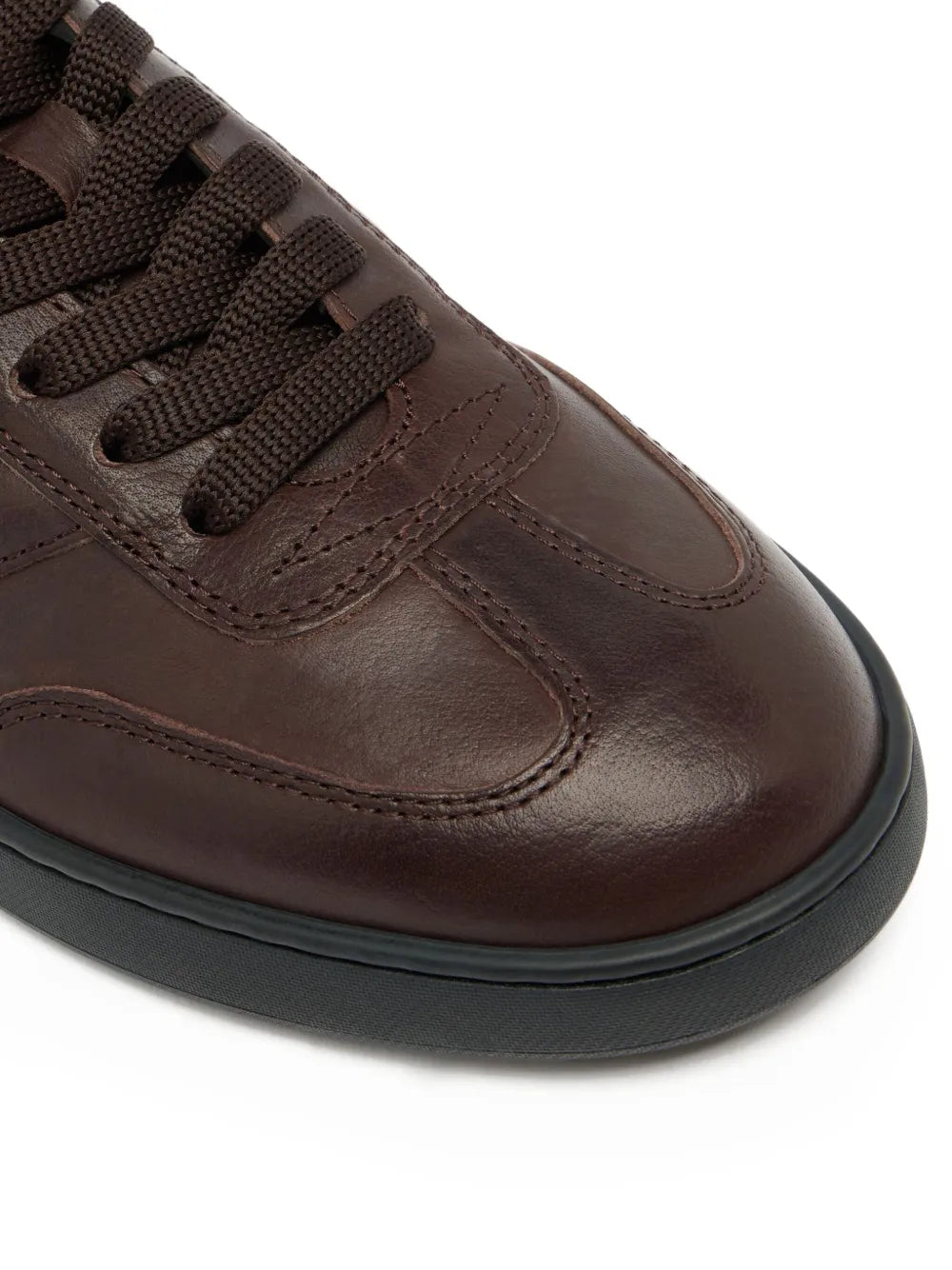 Bally Retro Crest Leather Sneakers