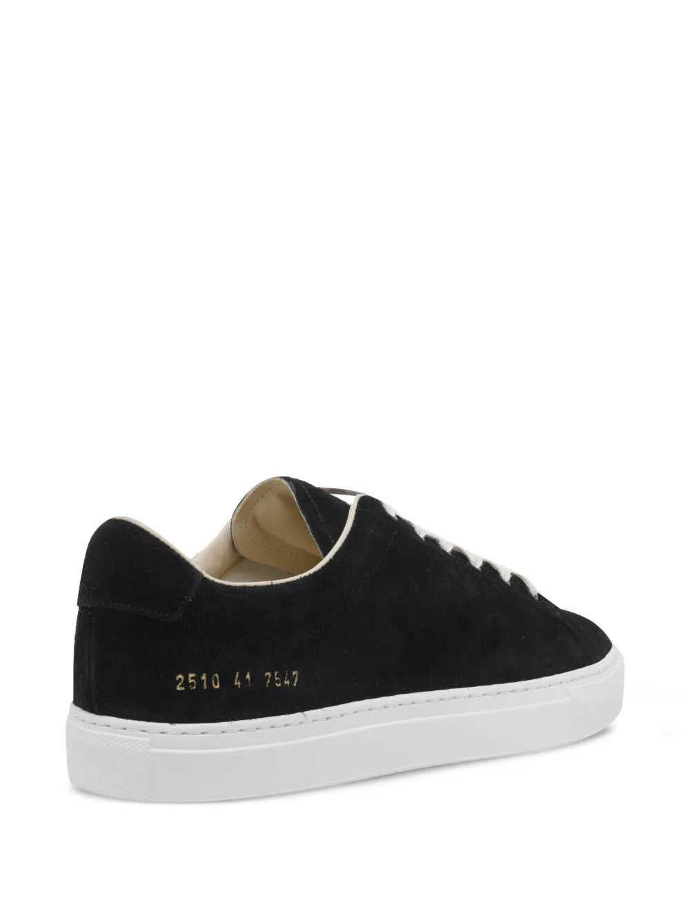 Common Projects Logo-Detail Suede Sneakers