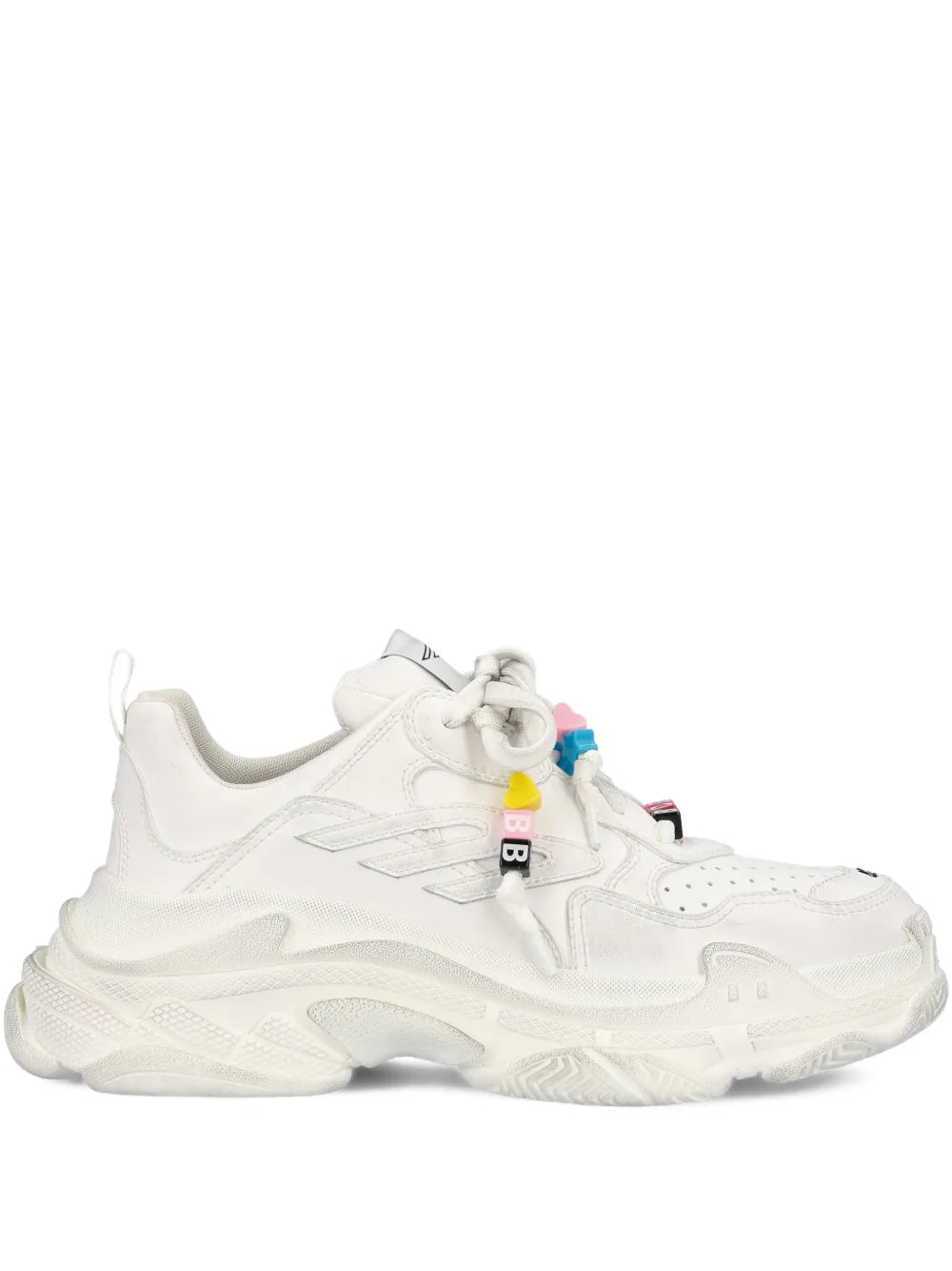 Balenciaga Beaded Lace-Up Sneakers