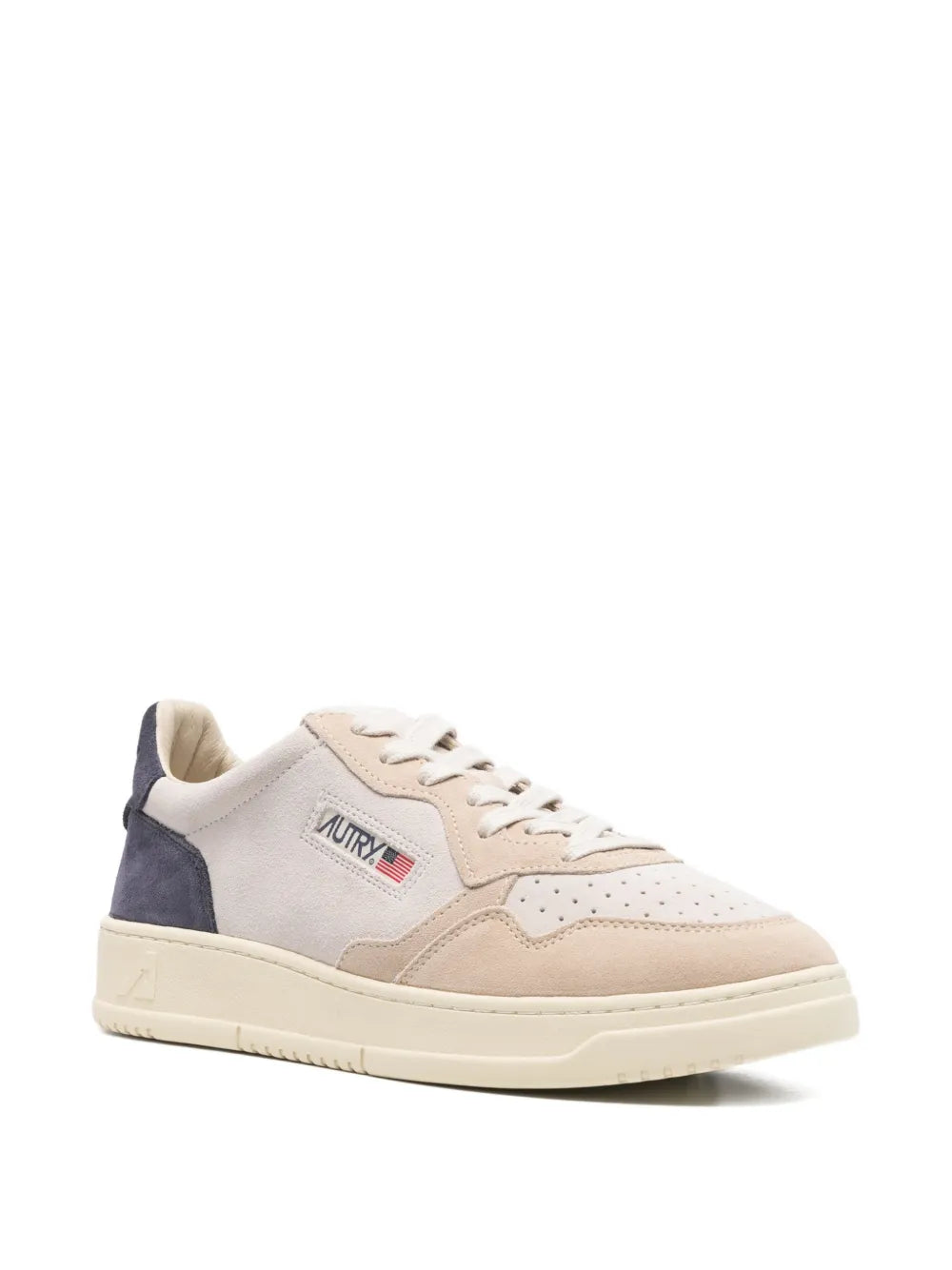 Autry Medalist Panelled Lace-Up Sneakers
