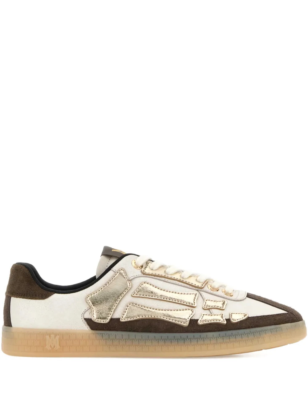 Amiri Pacific Bones Leather Sneakers