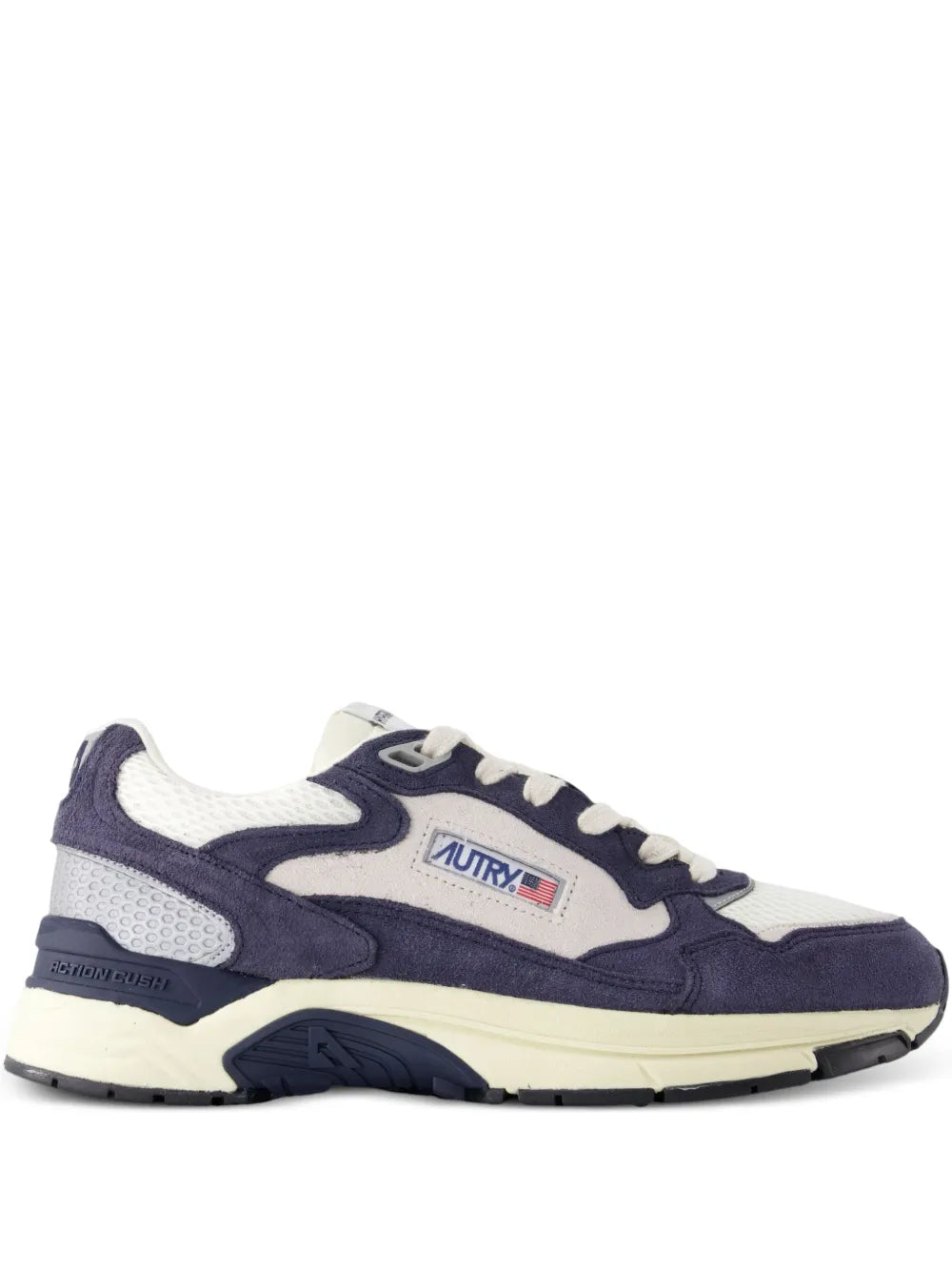 Autry Hyperway Low-Top Round-Toe Sneakers