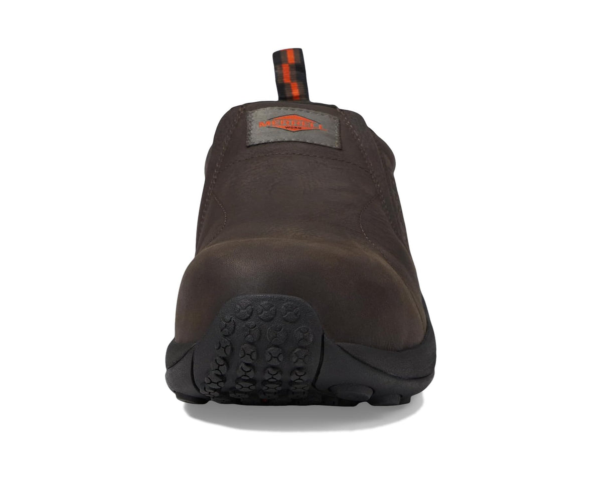 Men's Merrell Work Jungle Moc Leather Composite Toe Espresso