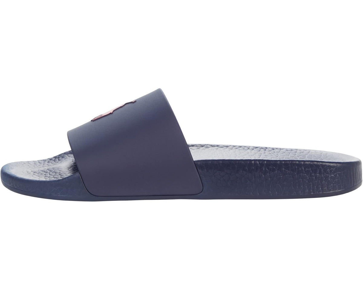 Men's Polo Ralph Lauren Polo Slide Sandals Navy/Red