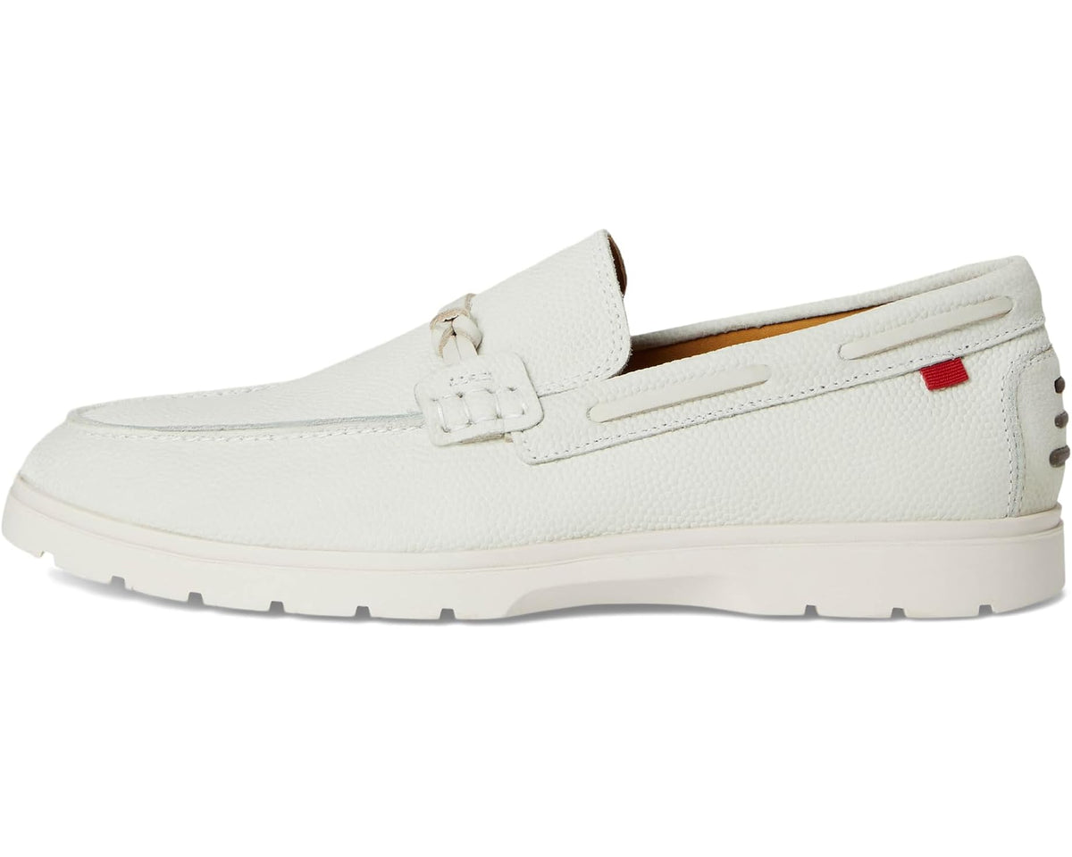 Men's Marc Joseph New York Brenton Pl White Pebble