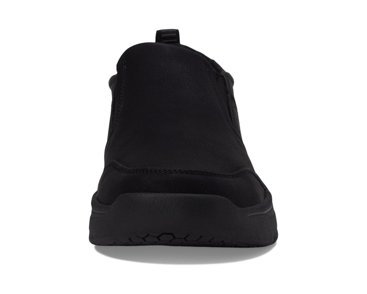 Men's Nunn Bush Kore Elevate Moccasin Toe Slip-On Lightweight Loafer Black