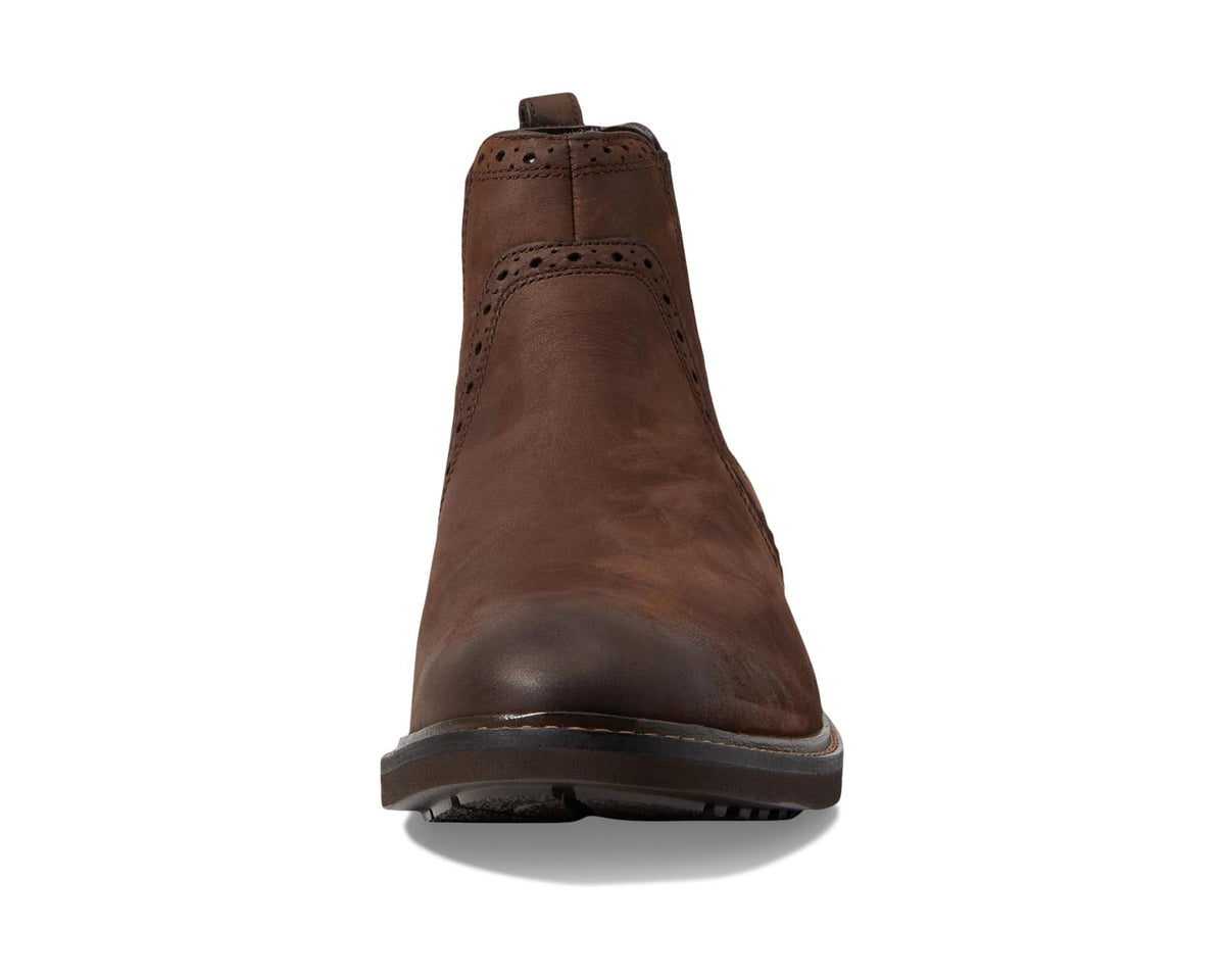 Men's Nunn Bush Otis 2.0 Chelsea Fashion Leather Boots Brown