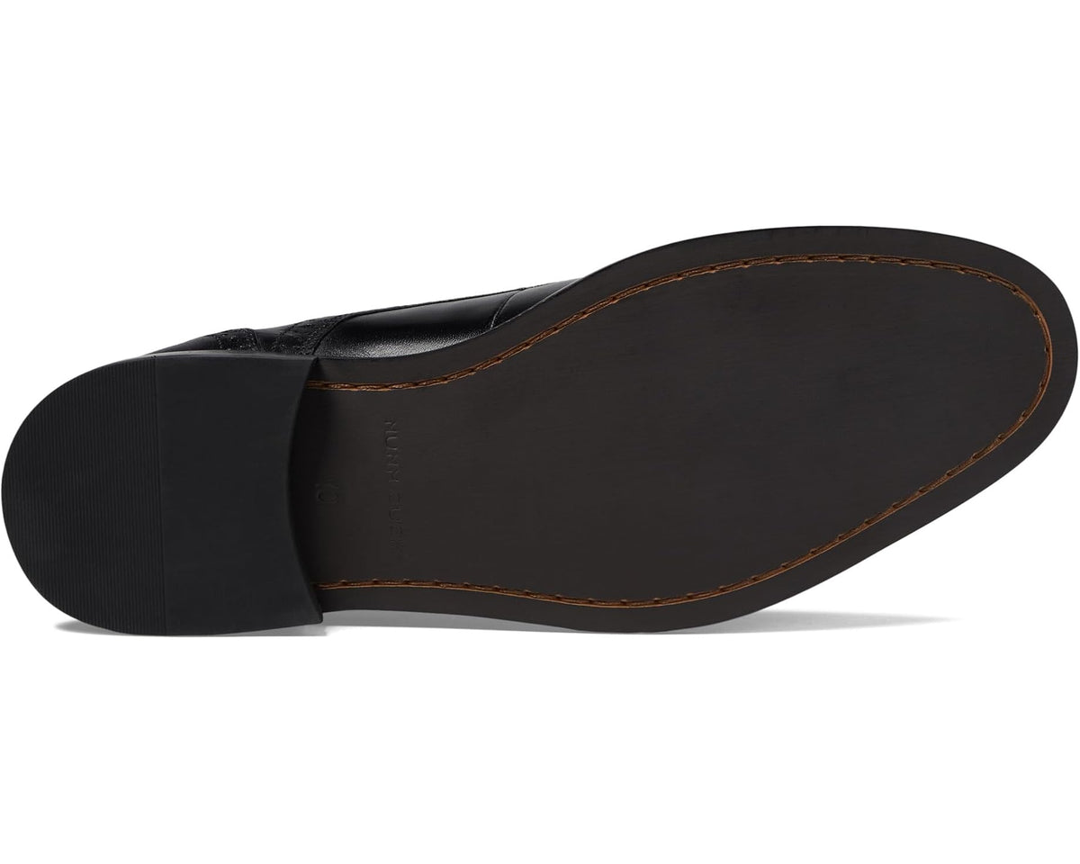 Men's Nunn Bush Norcross Cap Toe Dress Casual Oxford Black