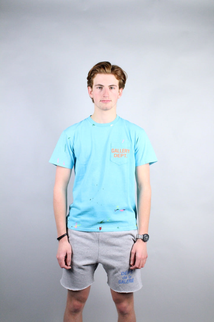 Gallery Dept. Vintage Logo T-Shirt 'Turquoise'