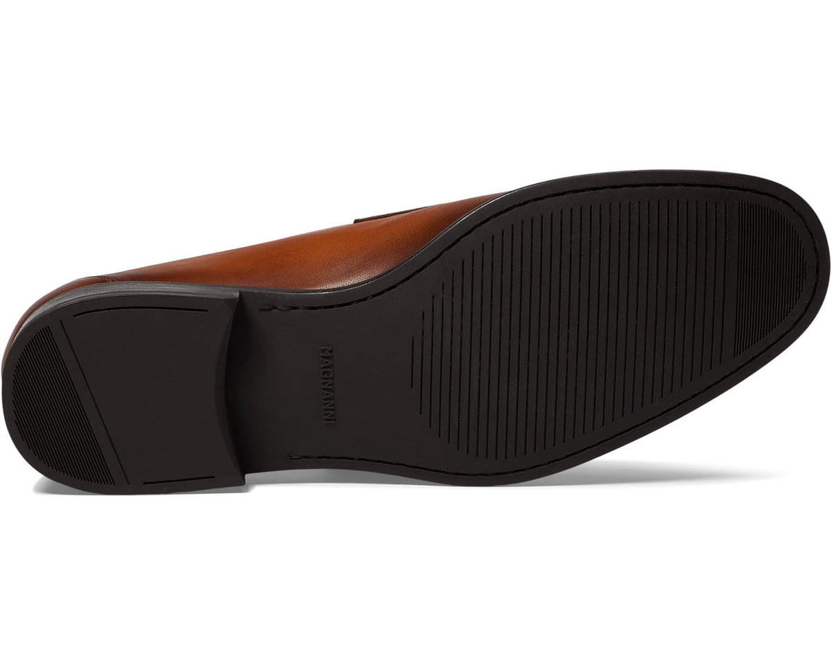 Men's Magnanni Keagan Penny Cuero/Mid Brown