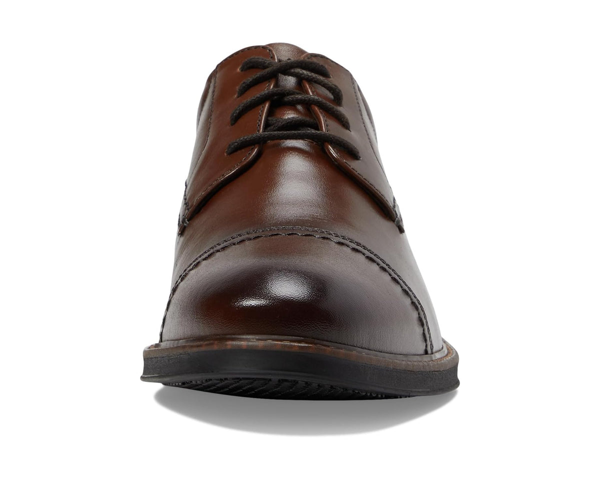 Men's Nunn Bush Calderone Cap Toe Oxford Cognac