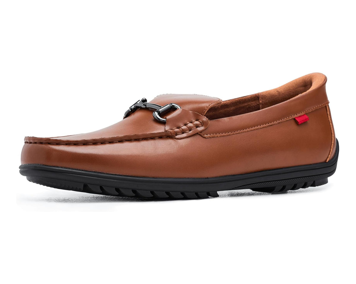 Men's Marc Joseph New York Elliot Road (Hands Free Technology) Cognac Leather